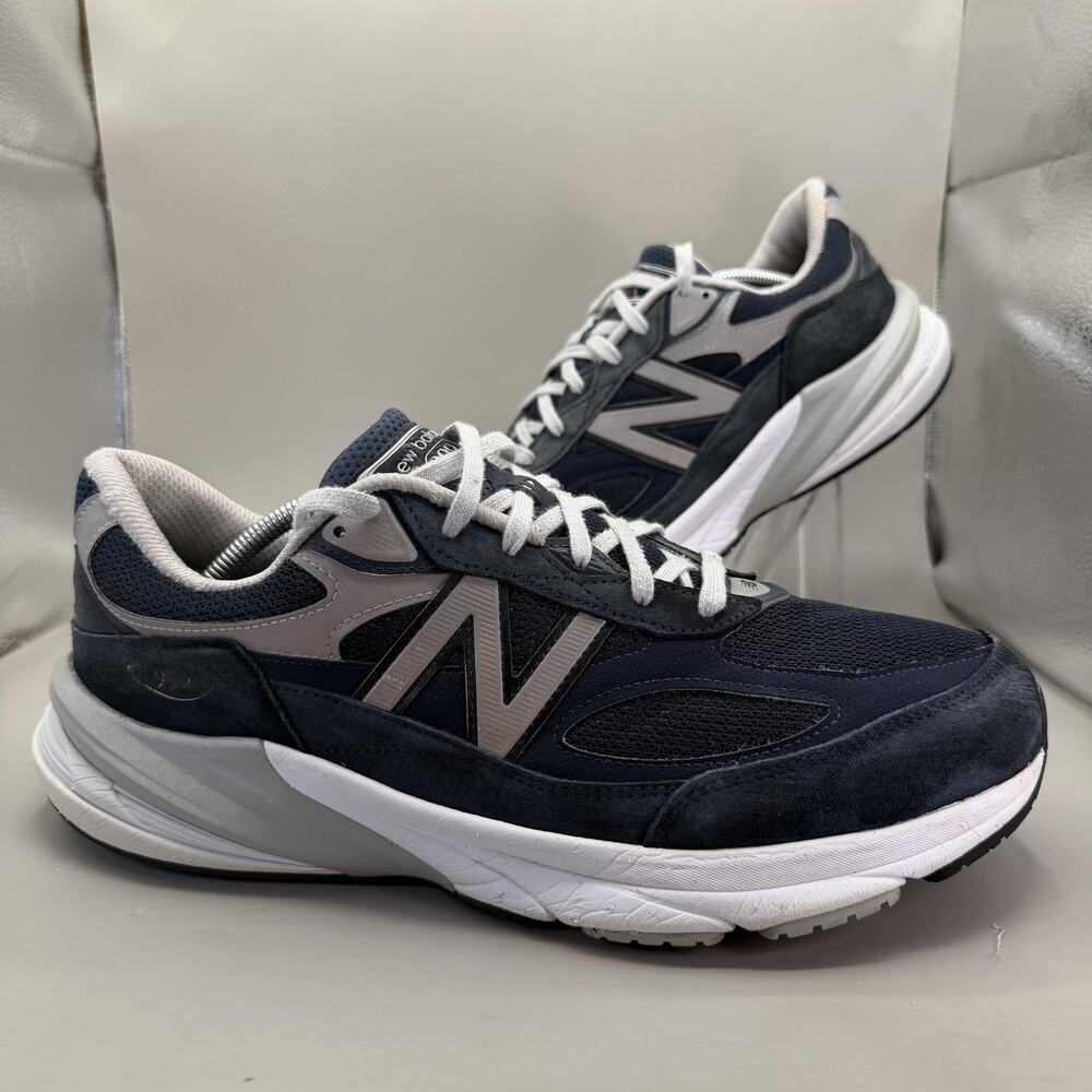 New Balance 990v6 Shoes Mens Size 11.5 D Navy Blue Running Sneakers M990NV6